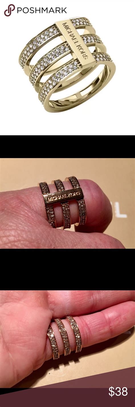 michael kors triple stack ring|Michael Kors Triple.